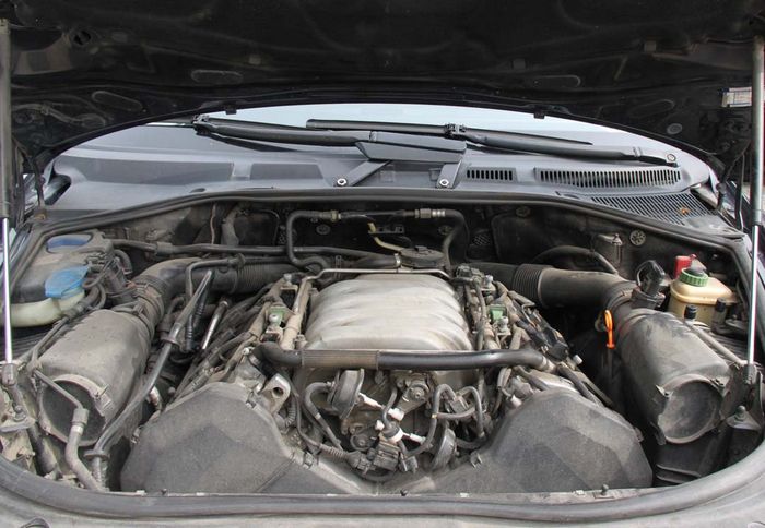 Volkswagen touareg axq 4.2l v8 огромный расход топлива